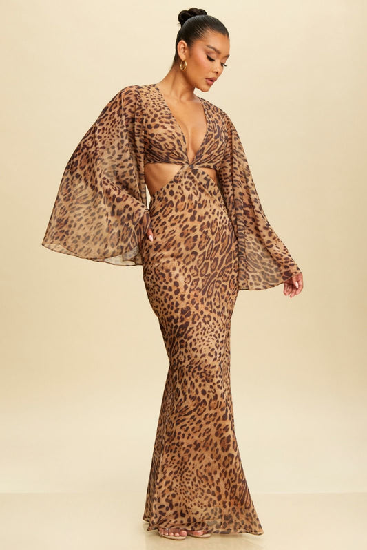 Animal Print Dress