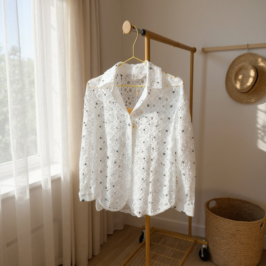 Camisa Crochet